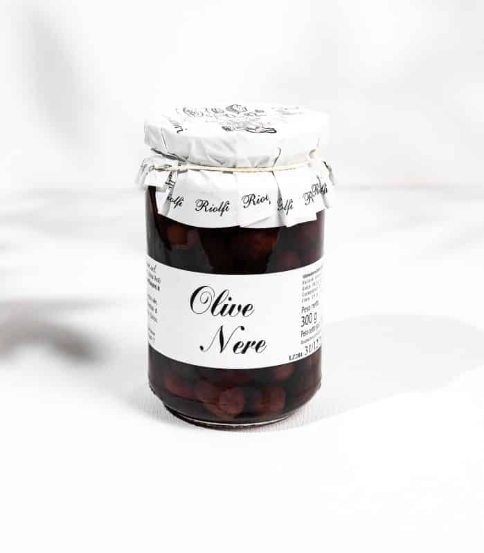 Juodosios alyvuogės su kauliukais / Olive Nere 300g